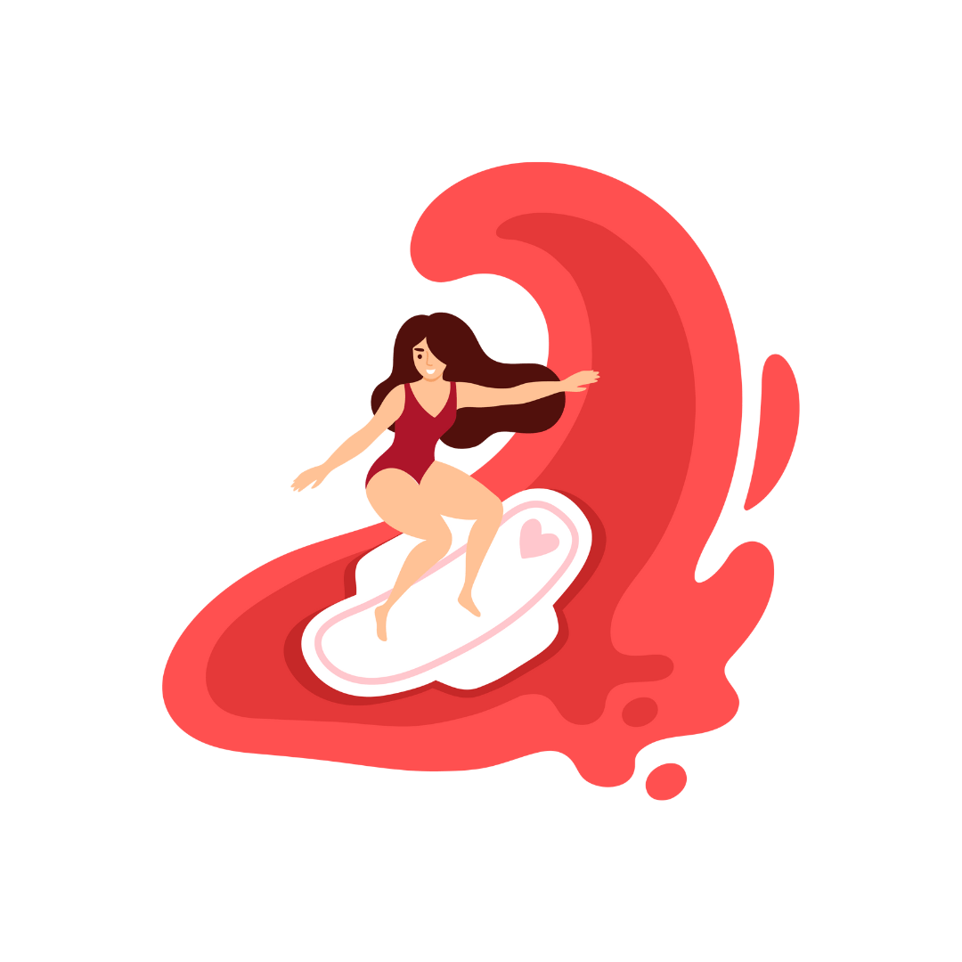 Regulates your period cycle. Skin texture starts improving